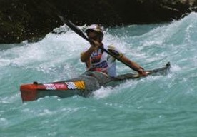 Richard Ussher's winning Kayak in charity auction